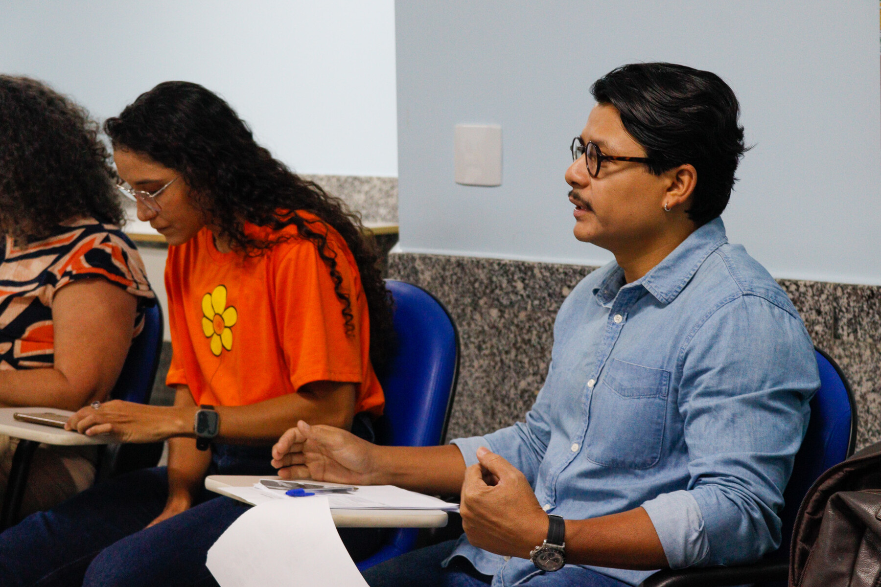 Para Geyzon Rodrigues, presidente do CRESS, a iniciativa fortalece a troca de experiências entre profissionais.jpg